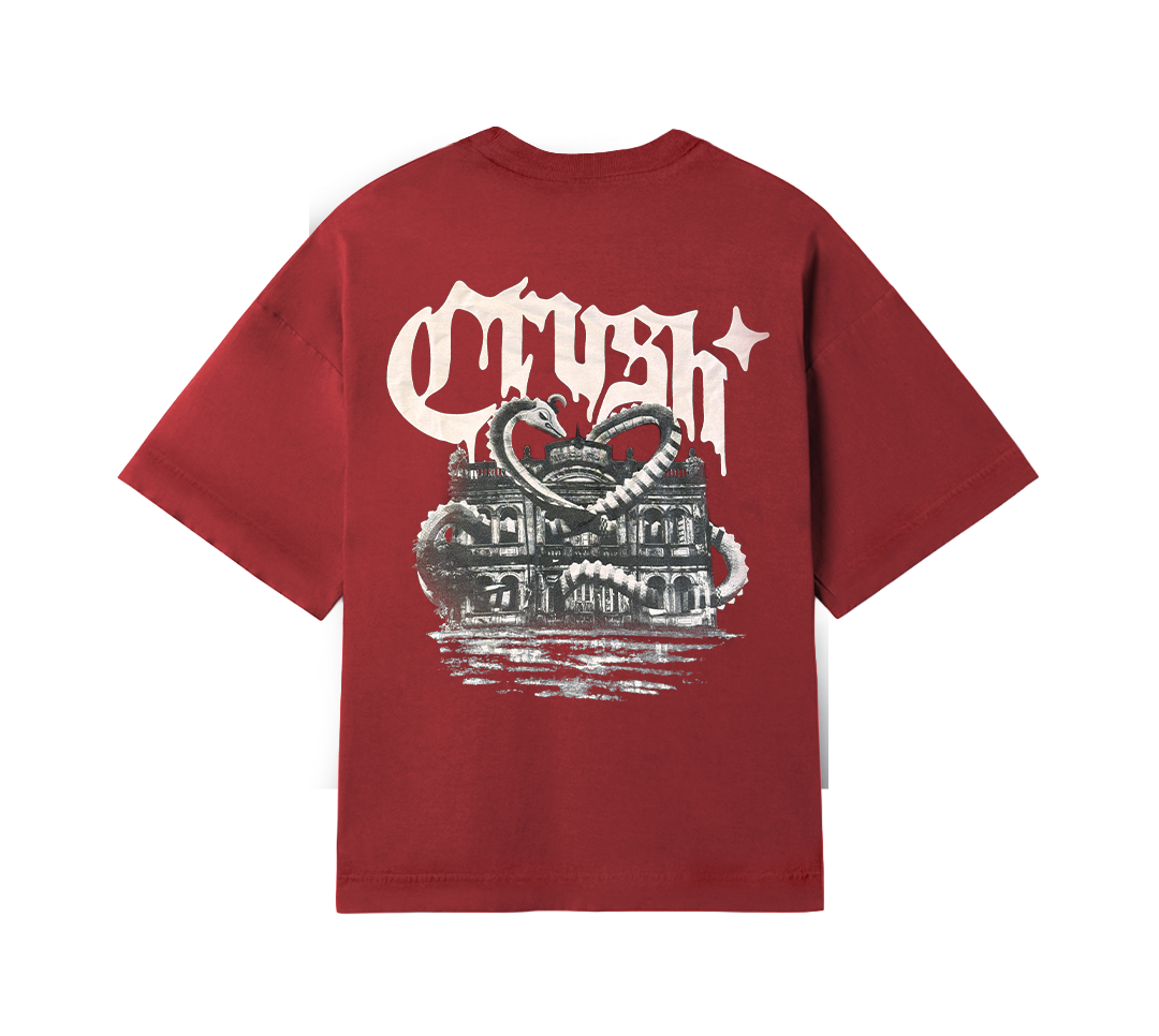 T-Shirt “Serpent’s Tale” Red