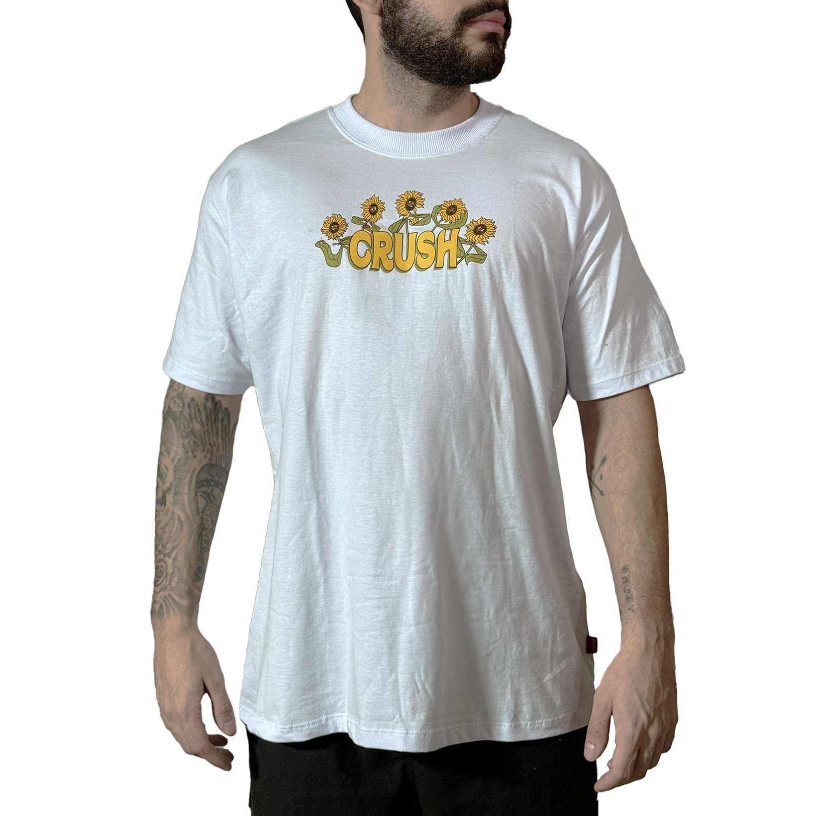 T-Shirt “Flowers” White