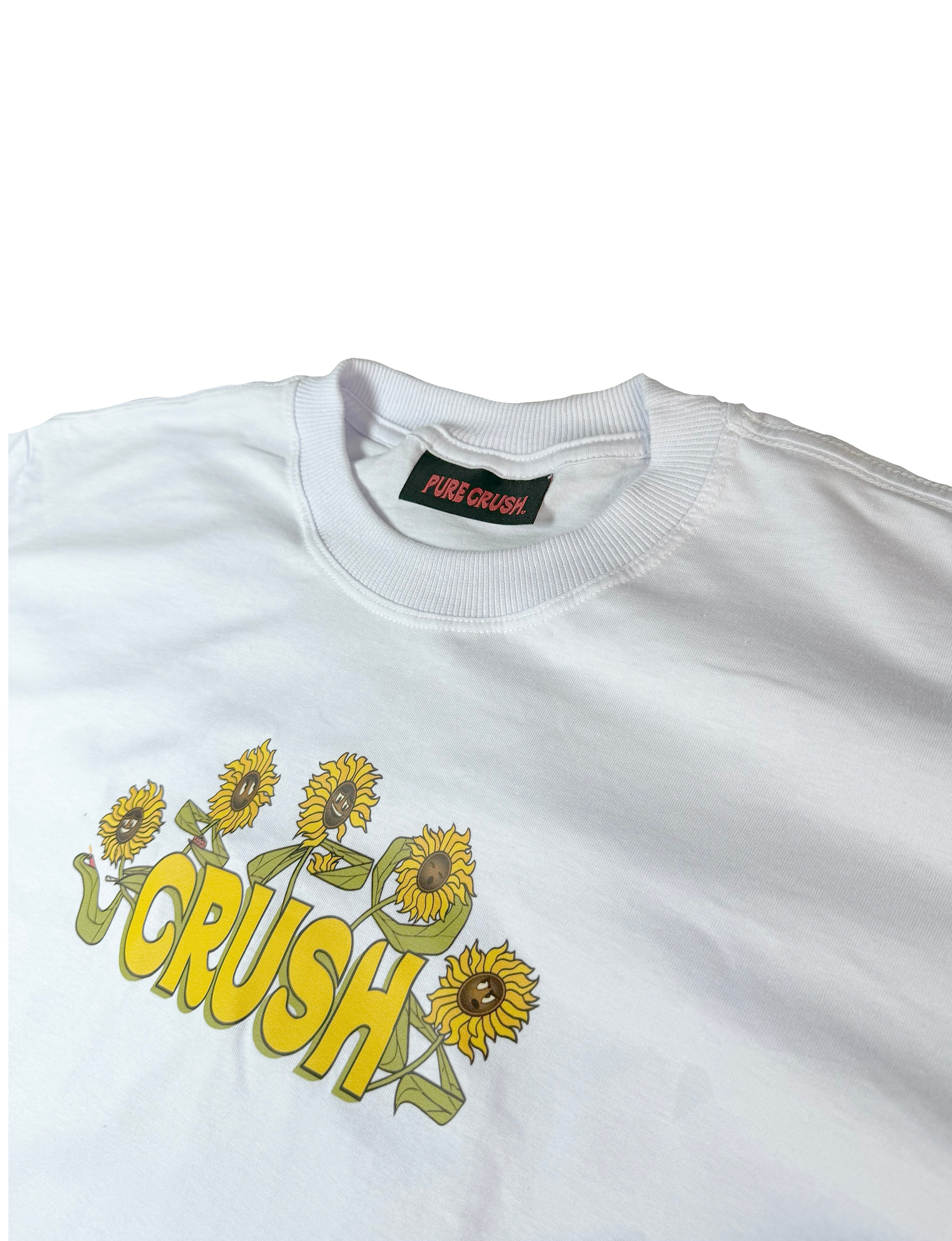 T-Shirt “Flowers” White