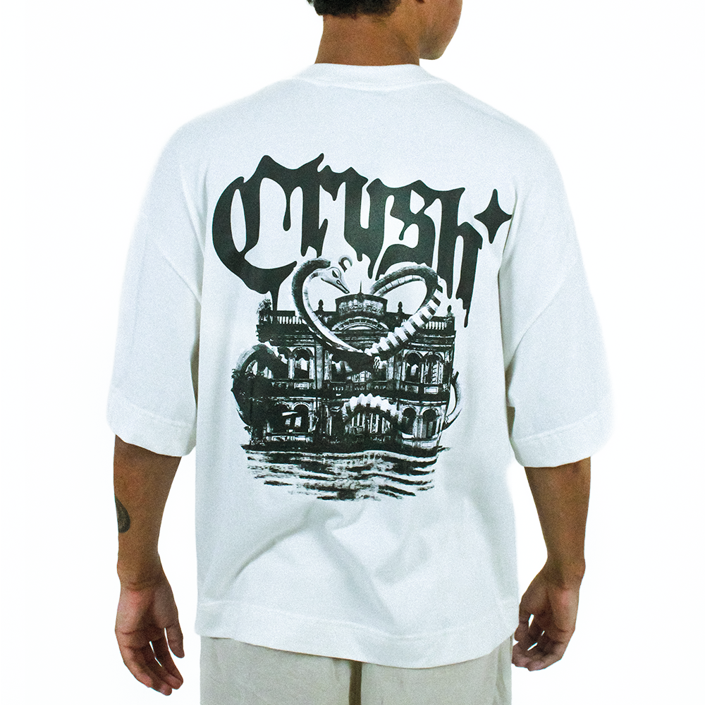 T-Shirt “Serpent’s Tale” Off-White