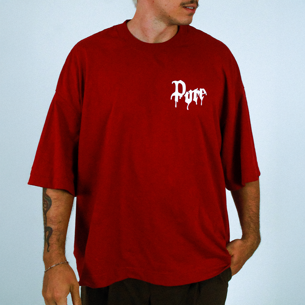 T-Shirt “Serpent’s Tale” Red