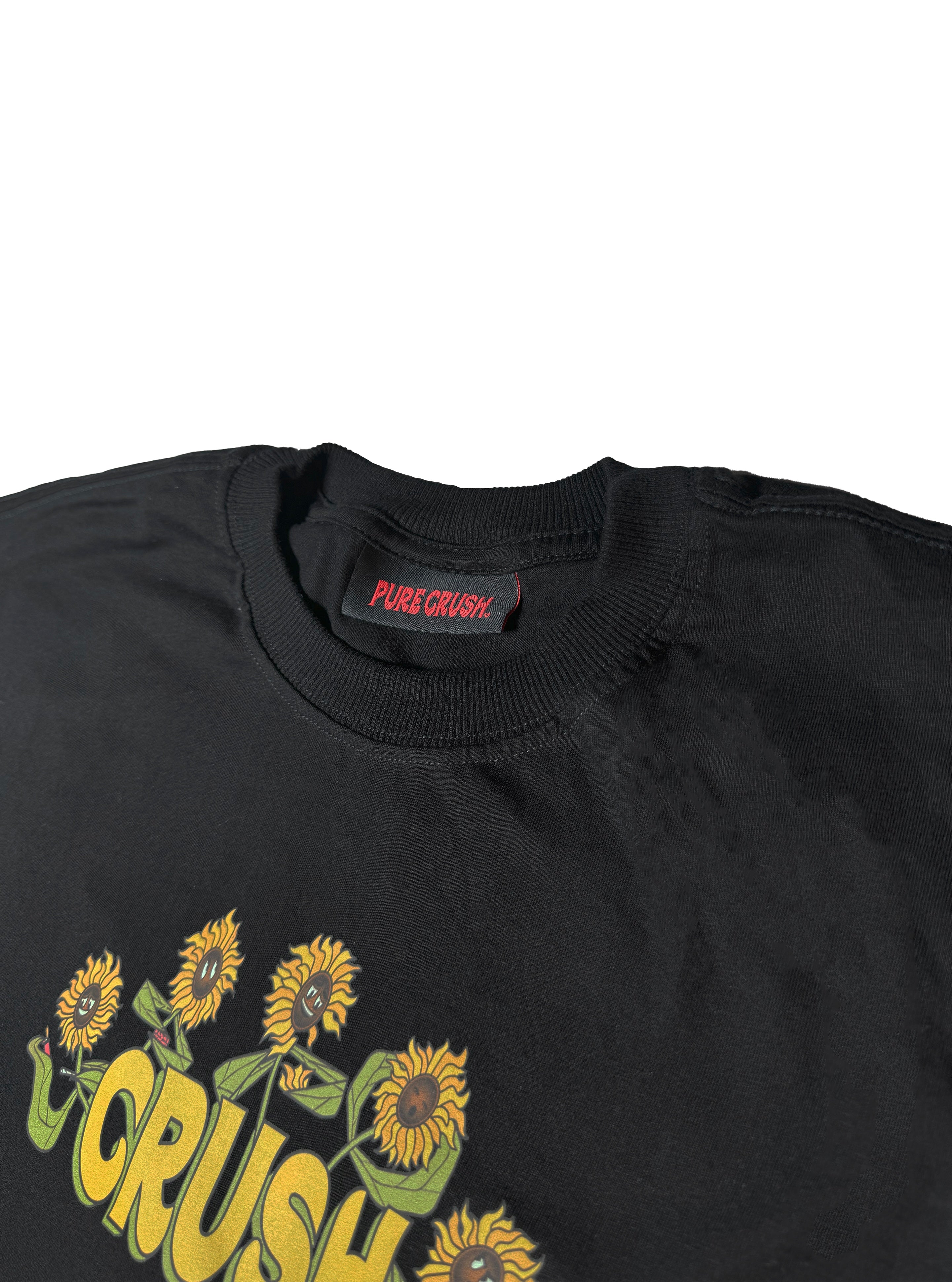 T-Shirt “Flowers” Black