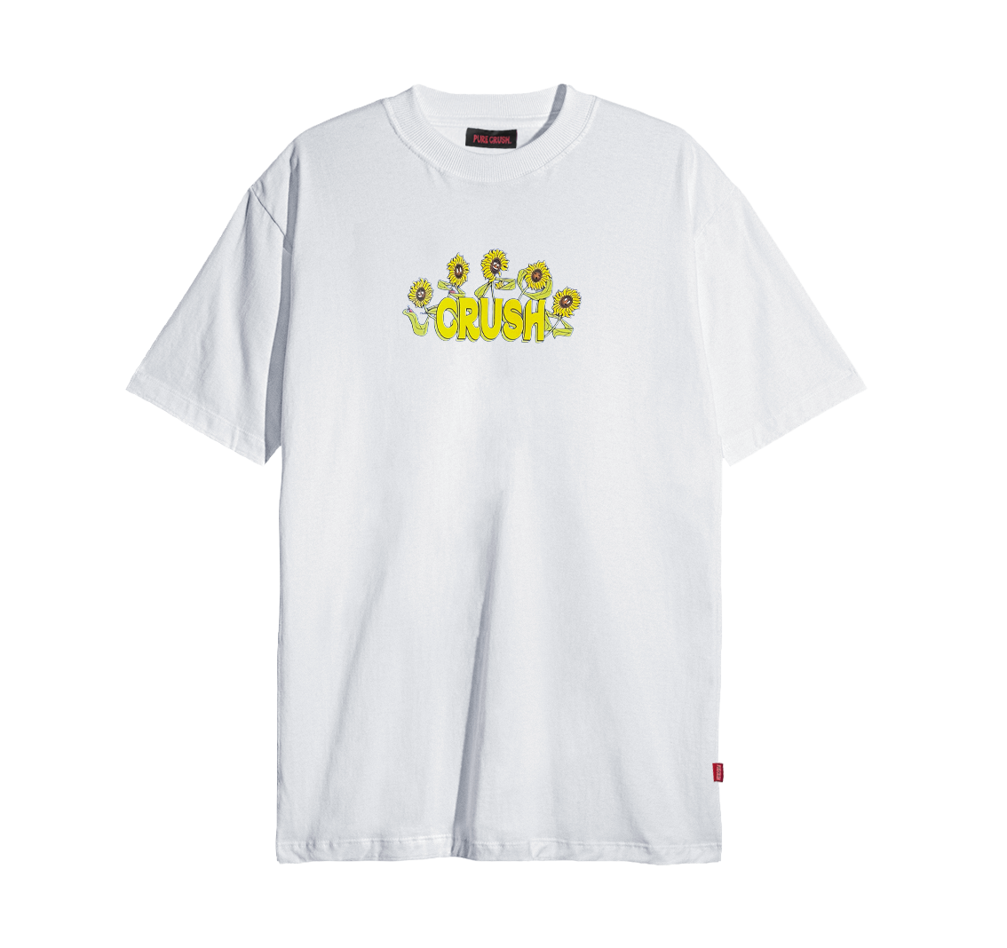 T-Shirt “Flowers” White