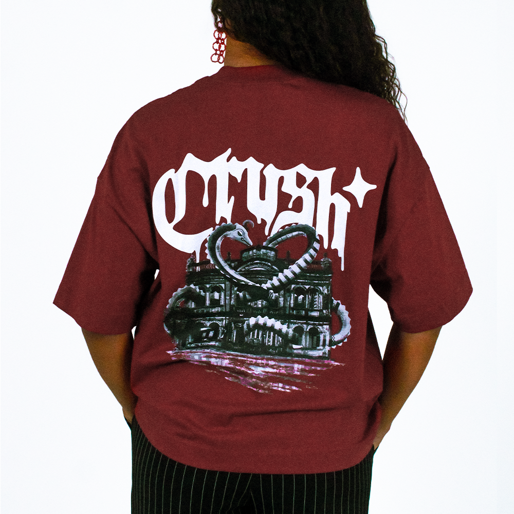 T-Shirt “Serpent’s Tale” Red