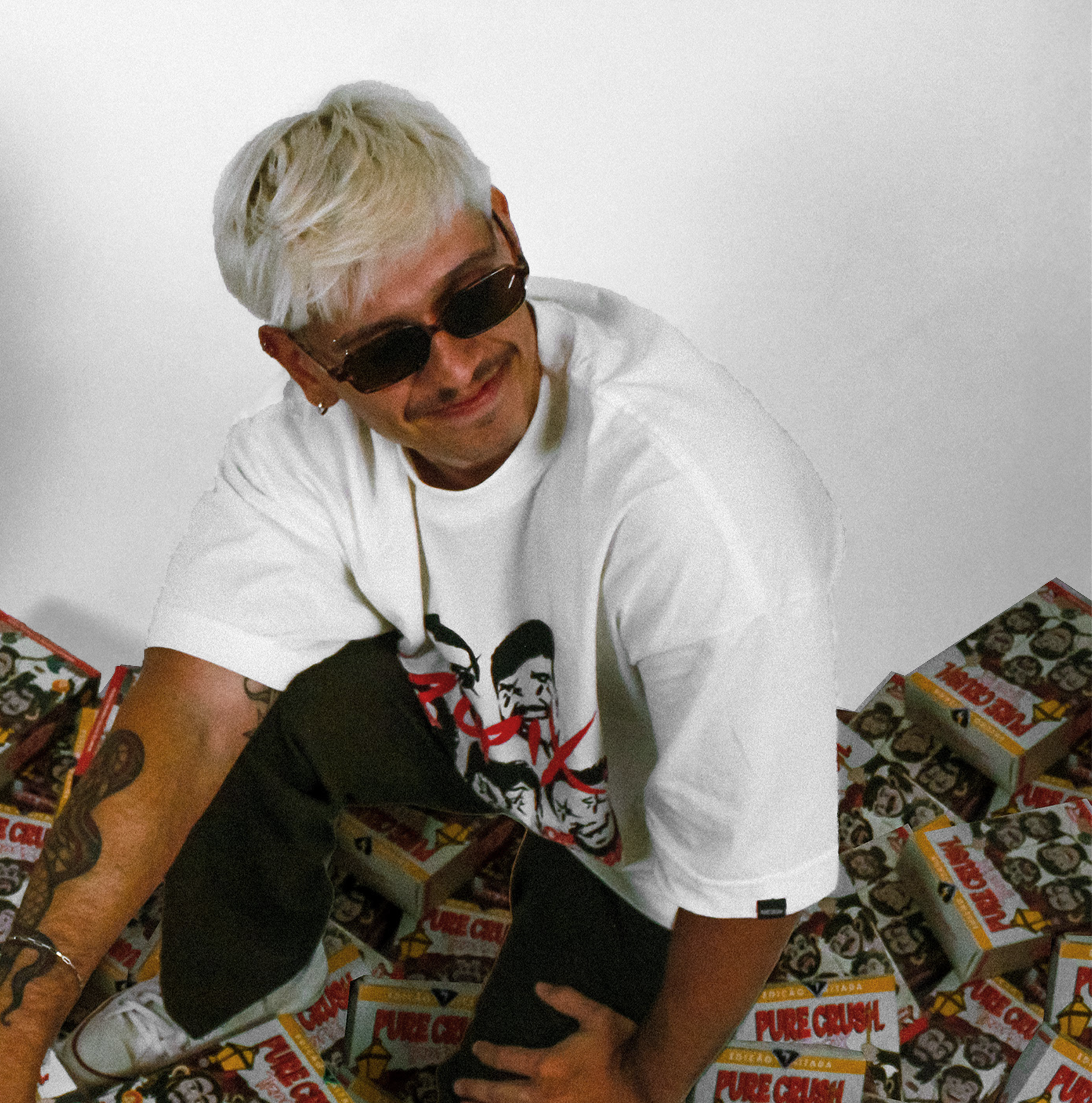 T-Shirt "TROPIX x PURECRUSH"